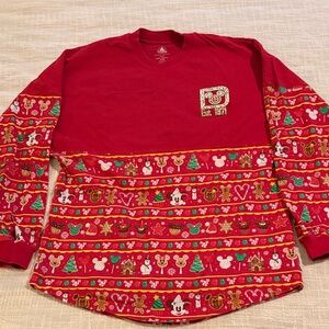 Disney World Red Christmas Spirit Jersey